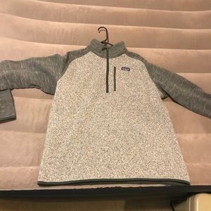 Patagonia 2-tone grey better sweater 2XL